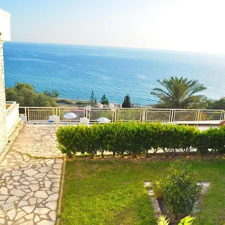 Maria With Pool And Panorama View - Agios Gordios 1 Apartment *